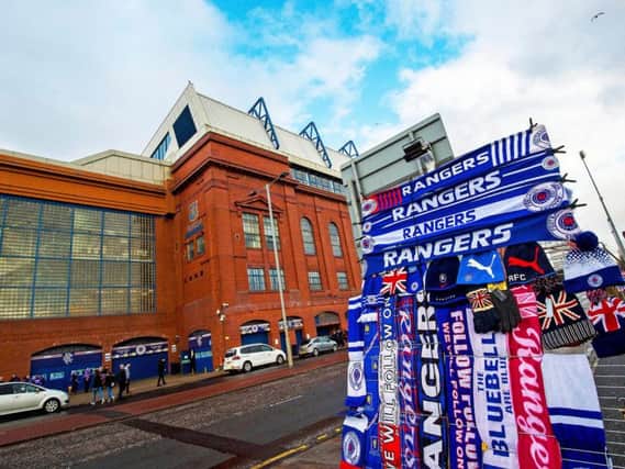 A general view of Ibrox. PIcture: SNS Group