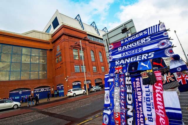 A general view of Ibrox. PIcture: SNS Group
