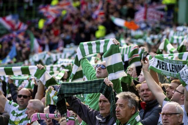 Celtic have edged out Rangers in terms of attendances. Picture: SNS/Craig Williamson