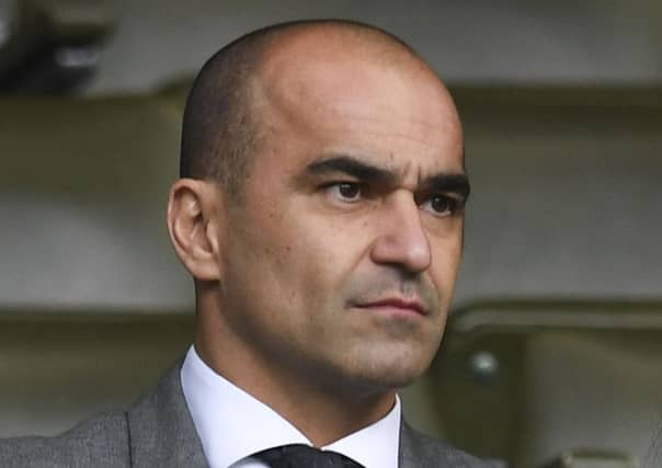Belgium manager Roberto Martinez. Picture: SNS