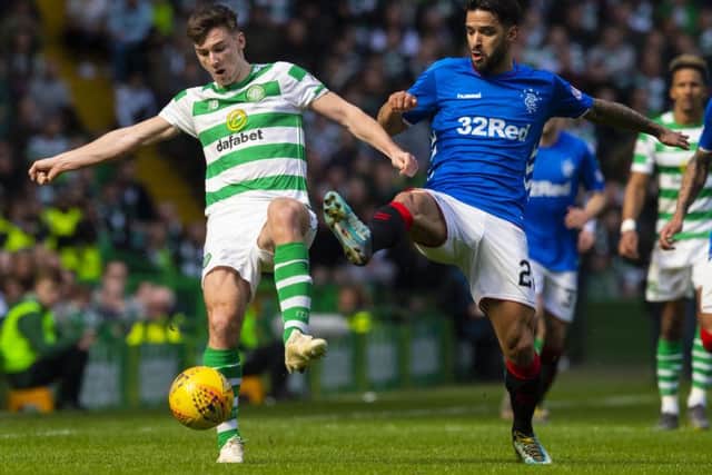 Celtic's Kieran Tierney has been tipped for big money move to England. Picture: SNS/Alan Harvey