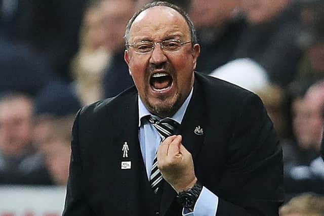 Newcastle United manager Rafa Benitez. Picture: Getty