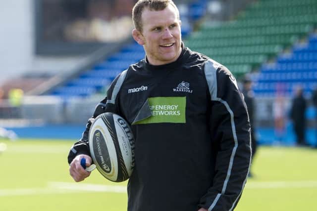 Glasgow Warriors' Chris Fusaro. Picture: Bill Murray/SNS