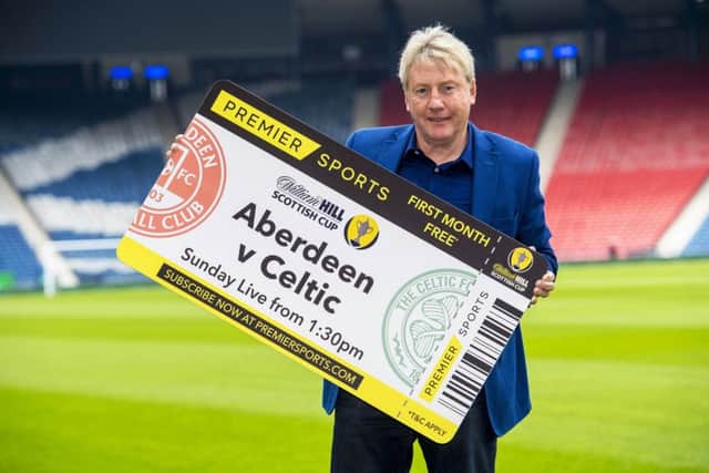 Frank McAvennie previews Sunday's Scottish Cup semi-final between Celtic and Aberdeen. Picture: Bill Murray/SNS