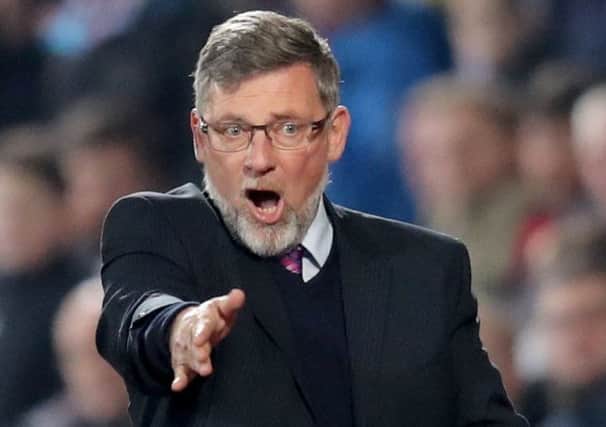Hearts manager Craig Levein. Picture: Jane Barlow/PA Wire