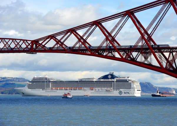 Edinburgh has been voted the top cruise destination in western Europe