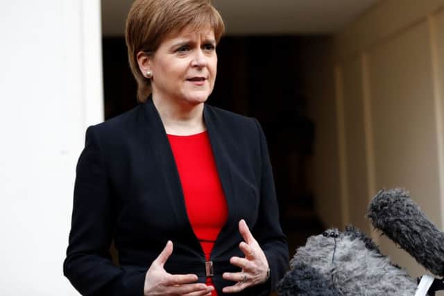 21 per cent of Scottish small businesses named Nicola Sturgeon as their top pick for next Prime Minister. Picture: TOLGA AKMEN/AFP/Getty Images