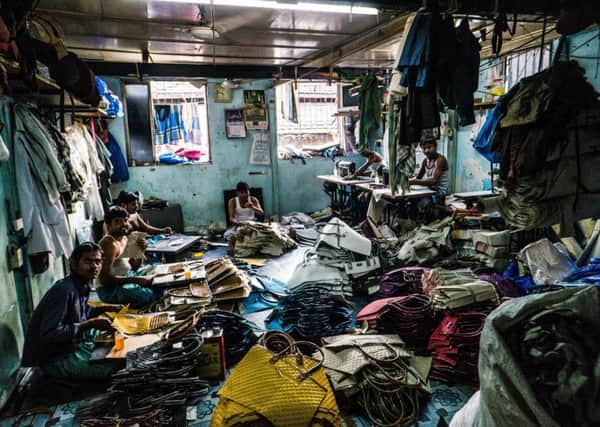 Slavery in a garment factory