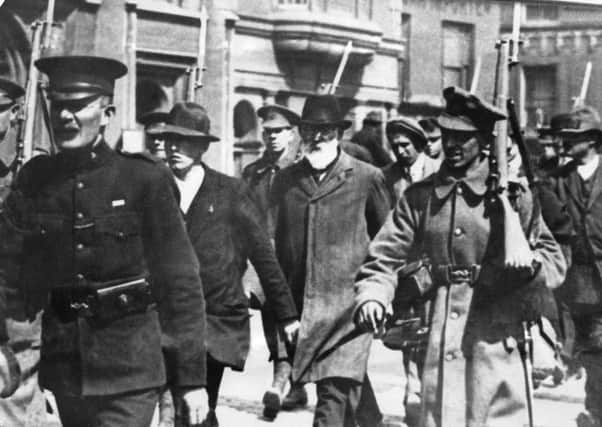 Irish republican fighters In Dublin in 1916. Picture: REX/Shutterstock