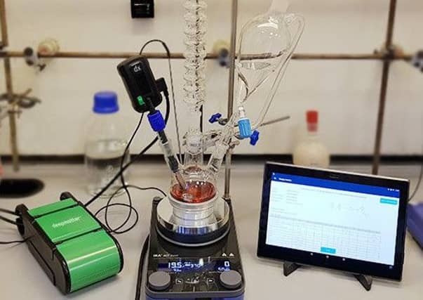 Chief executive Mark Warne said DeepMatter, which digitises chemistry experiments, had a transformational year. Picture: Contributed