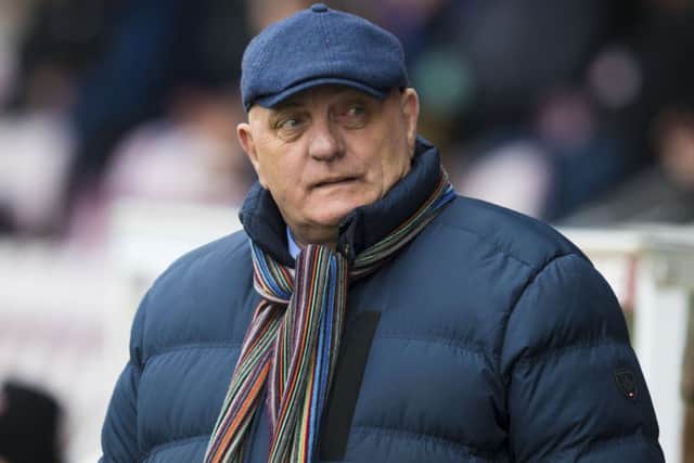 Dick Campbell can secure the League 1 title with Arbroath this weekend. Picture: Kenny Smith/SNS