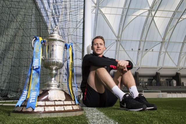 Christophe Berra says beating Inverness to earn a Scottish Cup final spot would ease the pressure on Hearts. Picture: Paul Devlin/SNS