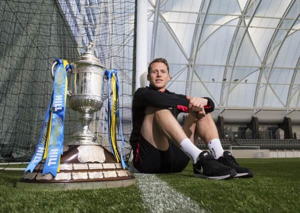 Christophe Berra says beating Inverness to earn a Scottish Cup final spot would ease the pressure on Hearts. Picture: Paul Devlin/SNS