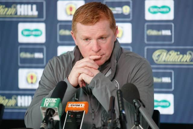 Celtic manager Neil Lennon. Picture: Steve Welsh/William Hill/PA Wire