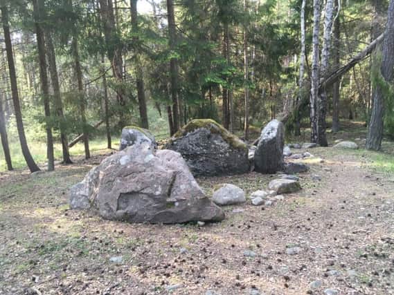 The Ansarve tomb on the island of Gotland in the Baltic Sea was among those analysed by researchers. Picture: Magdalena Fraser/SWNS