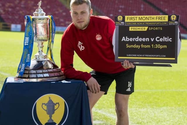 Aberdeen's Sam Cosgrove looks forward to his side's William Hill Scottish Cup semi-final against Celtic. Pic: SNS/Alan Harvey