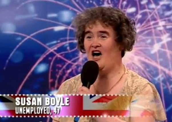 Susan Boyle's audition for Britain's Got Talent. Picture: ITV/BGT