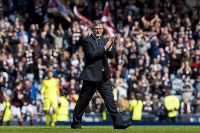 Hearts manager Craig Levein. Pic: SNS/Alan Harvey