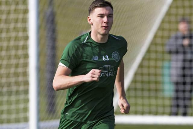 Celtic's Kieran Tierney looks ahead to the Scottish Cup semi-final. Pic: SNS/Paul Devlin