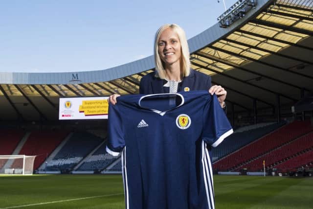Scotland manager Shelley Kerr at Hampden. Pic: SNS/Paul Devlin