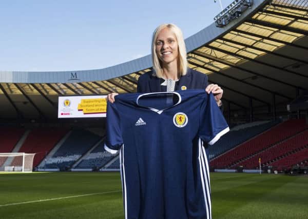 Scotland manager Shelley Kerr at Hampden. Pic: SNS/Paul Devlin