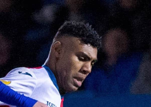 Stranraer's Joao Vitoria scored against Raith. Pic: SNS/Paul Devlin