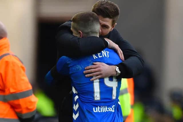 Steven Gerrard will make a visit to Liverpool to try and keep Ryan Kent. Picture: SNS
