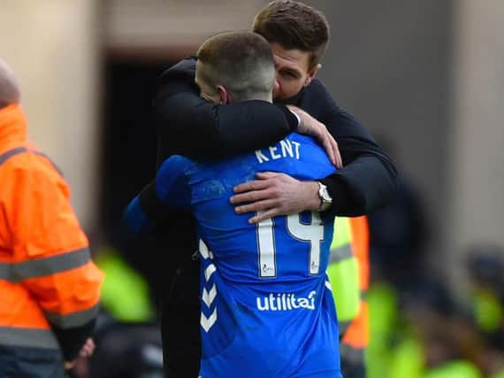 Steven Gerrard will make a visit to Liverpool to try and keep Ryan Kent. Picture: SNS