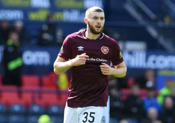 Aidan Keena was a surprise selection by Hearts for their Scottish Cup semi-final.