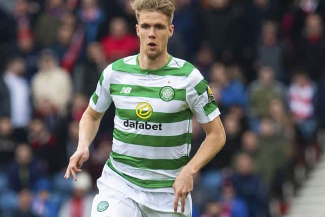Celtic central defender Kristoffer Ajer. Picture: Craig Foy/SNS