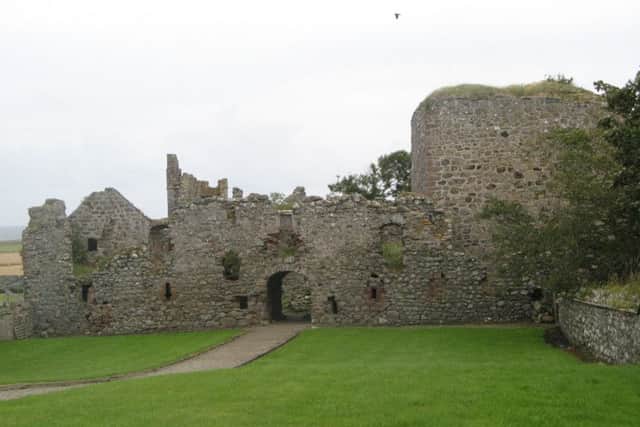 Pitsligo Castle near Rosehearty, Aberdeenshire, which was forfeited from Lord Pitsligo after Culloden and has long stood a ruin. PIC: Creative Commons.