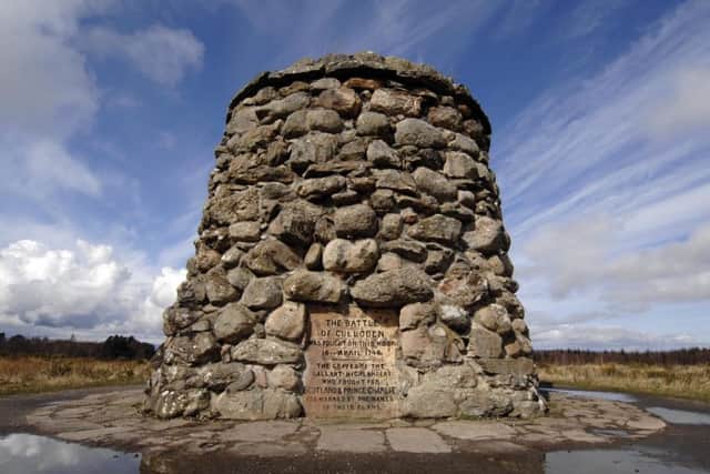 Custodians of Culloden Battlefield may try and secure World Heritage Site status for the historic development to protect it from development. Pictured is the memorial cairn to those who died during the clash between Jacobites and British Government forces on April 16, 1746. PIC: Jane Barlow/TSPL.