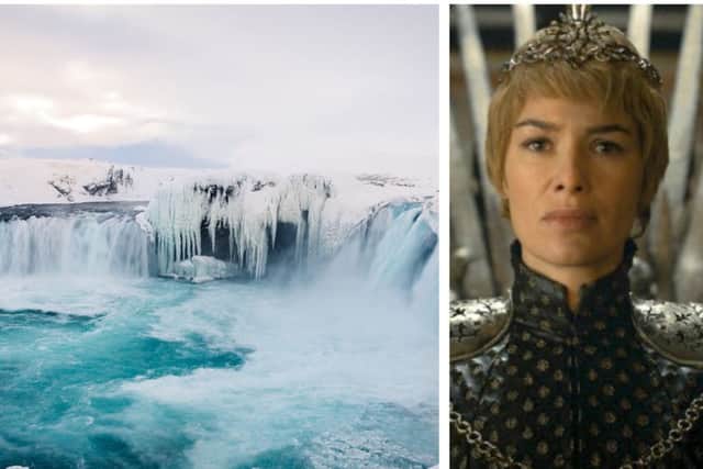 The new flight from Scotland will open up Game of Thrones filming locations in the north of Iceland. PIC: AP/HBO/Contributed.