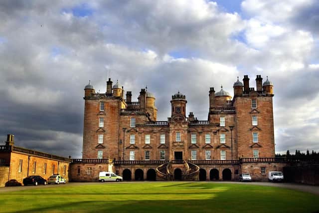 The 17th century Drumlanrig Castle has provided the picturesque backdrop to the Electric Fields festival.