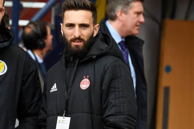Limbo: Aberdeen captain Graeme Shinnie. Picture: SNS Group