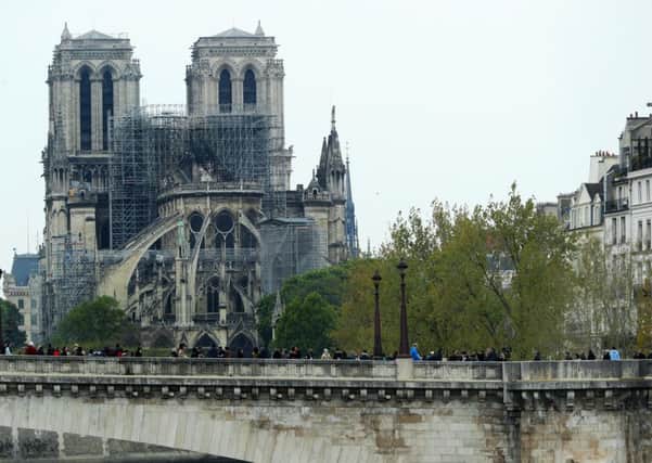 Notre-Dame is to be rebuilt even more beautifully (Picture: Dan Kitwood/Getty)