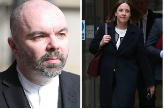 The Lothians MSP (right) had been taken to court over her claims in a newspaper column that Stuart Campbell, who runs Wings Over Scotland, sent a homophobic tweet.