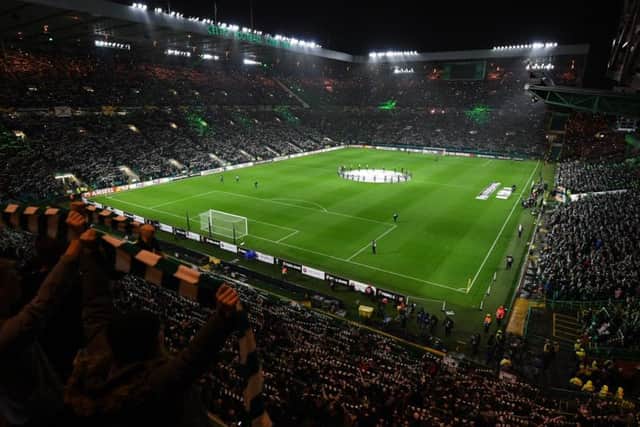 A general view of Celtic Park