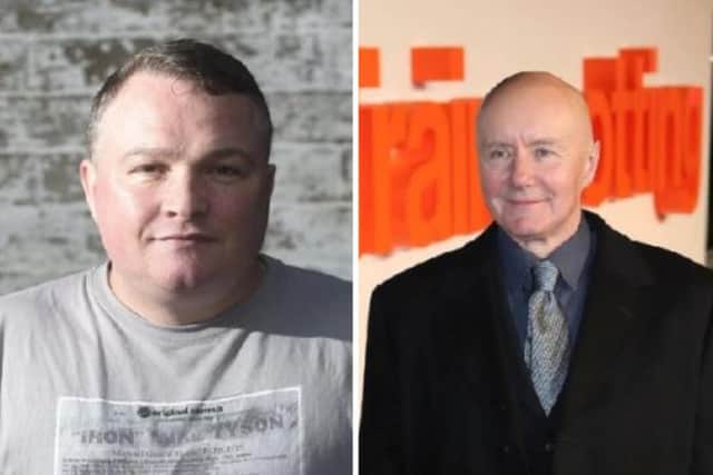 Irvine Welsh (right) has said goodbye to his "amazing friend" Bradley Welsh.