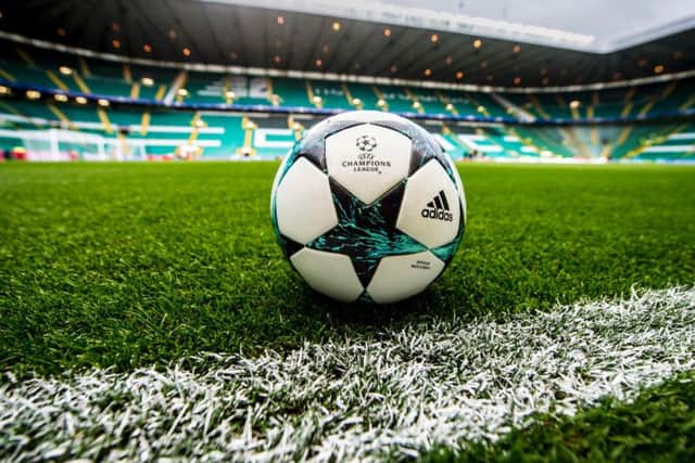 A general view of Celtic Park before a Champions League tie