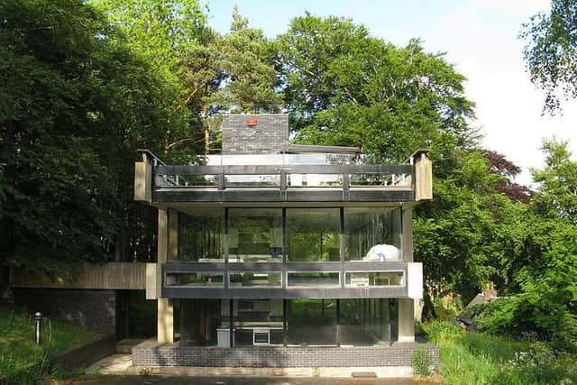 Built by Peter Womersley for Bernat Klein as a studio, the abandoned property has been sitting empty for years. Located in the Borders, the studio was commissioned by textile designer Bernat Klein a workspace for design
