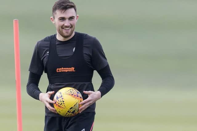 John Souttar is not keen to leave Hearts, says manager Craig Levein. Picture: SNS.