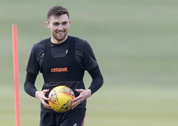 John Souttar is not keen to leave Hearts, says manager Craig Levein. Picture: SNS.