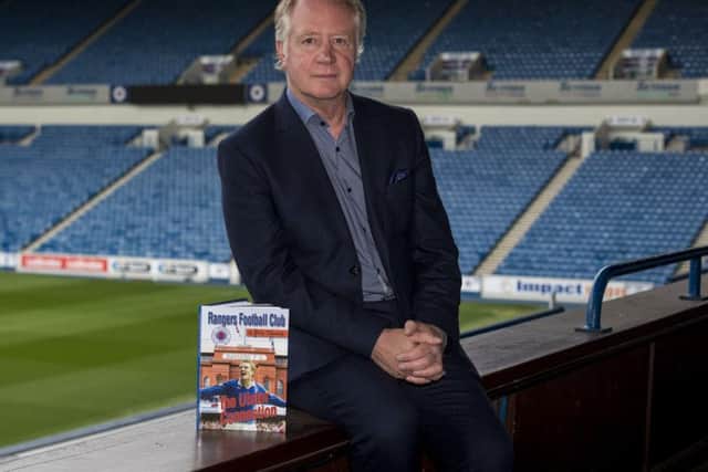 Northern Irishman Jimmy Nicholl helps launch 'The Ulster Connection' book at Ibrox. Picture: Alan Harvey/SNS
