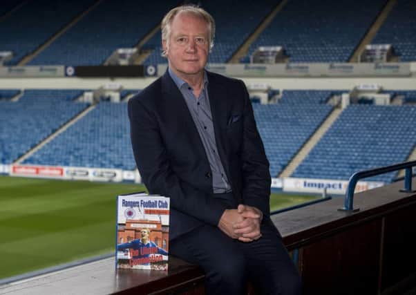 Northern Irishman  Jimmy Nicholl helps launch 'The Ulster Connection' book at Ibrox. Picture: Alan Harvey/SNS