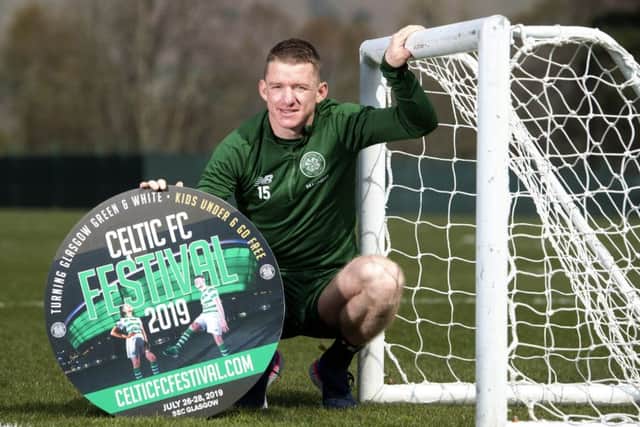 Back to full fitness after a long injury lay-off, Jonny Hayes is on song for Celtic, who are hosting their own festival at the SEC in July. Picture: SNS.