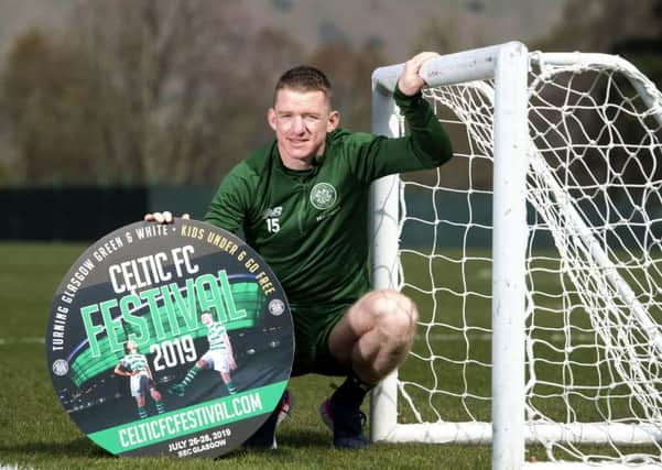 Back to full fitness after a long injury lay-off, Jonny Hayes is on song for Celtic, who are hosting their own festival at the SEC in July. Picture: SNS.