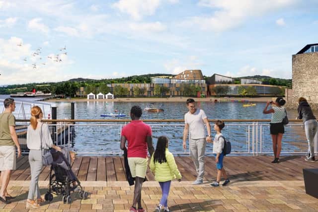 Artists impressions of the £30 million family holiday village on the edge of Loch Lomond. Picture: PA
