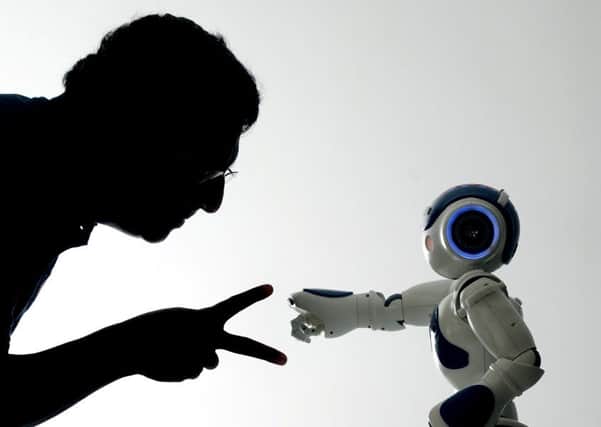 Advances in artificial intelligence mean robots can do much more than play rock-paper-scissors