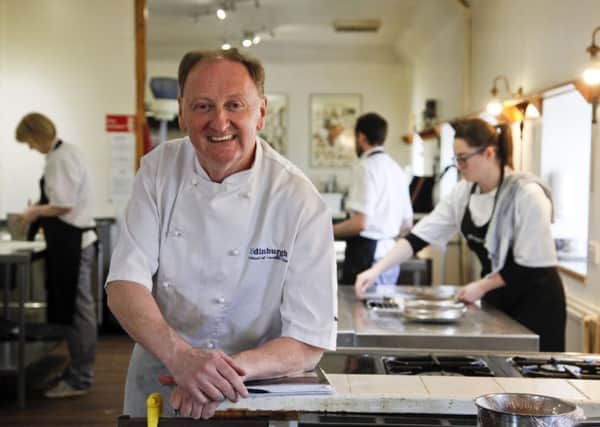 Edinburgh School of Food and Wine owner Ian Pirrie offers nine-month courses. Photograph: Alistair Linford